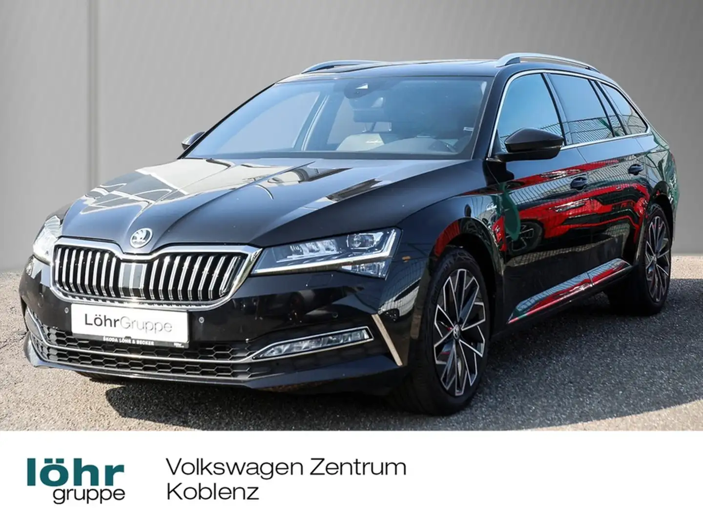 Skoda Superb Combi 2.0 TDI DSG L&K Navi/Pano Schwarz - 1