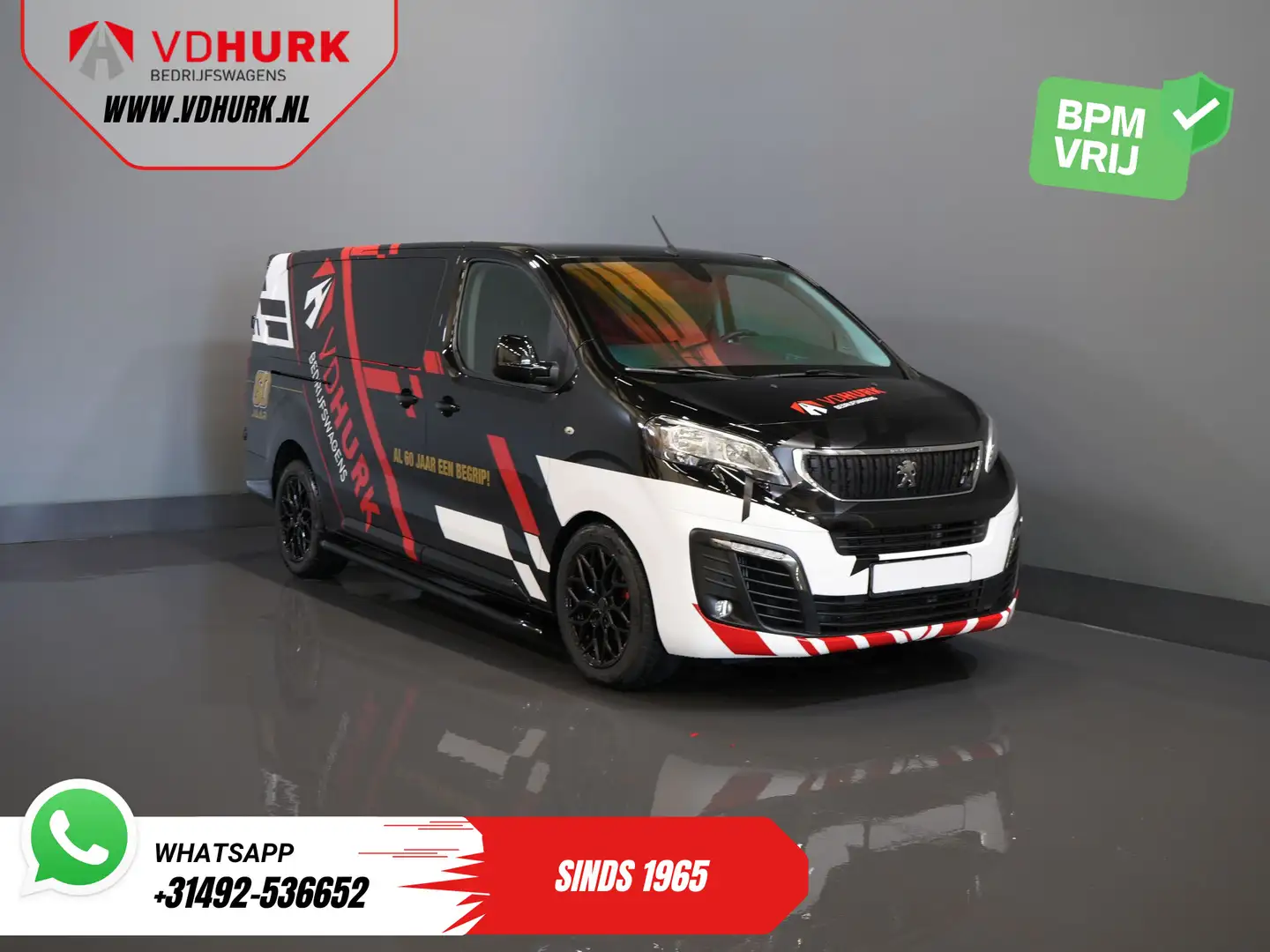 Peugeot Expert 2.0 HDI 180 pk Aut. DC Dubbel Cabine (DEMO) BPM VR Zwart - 1