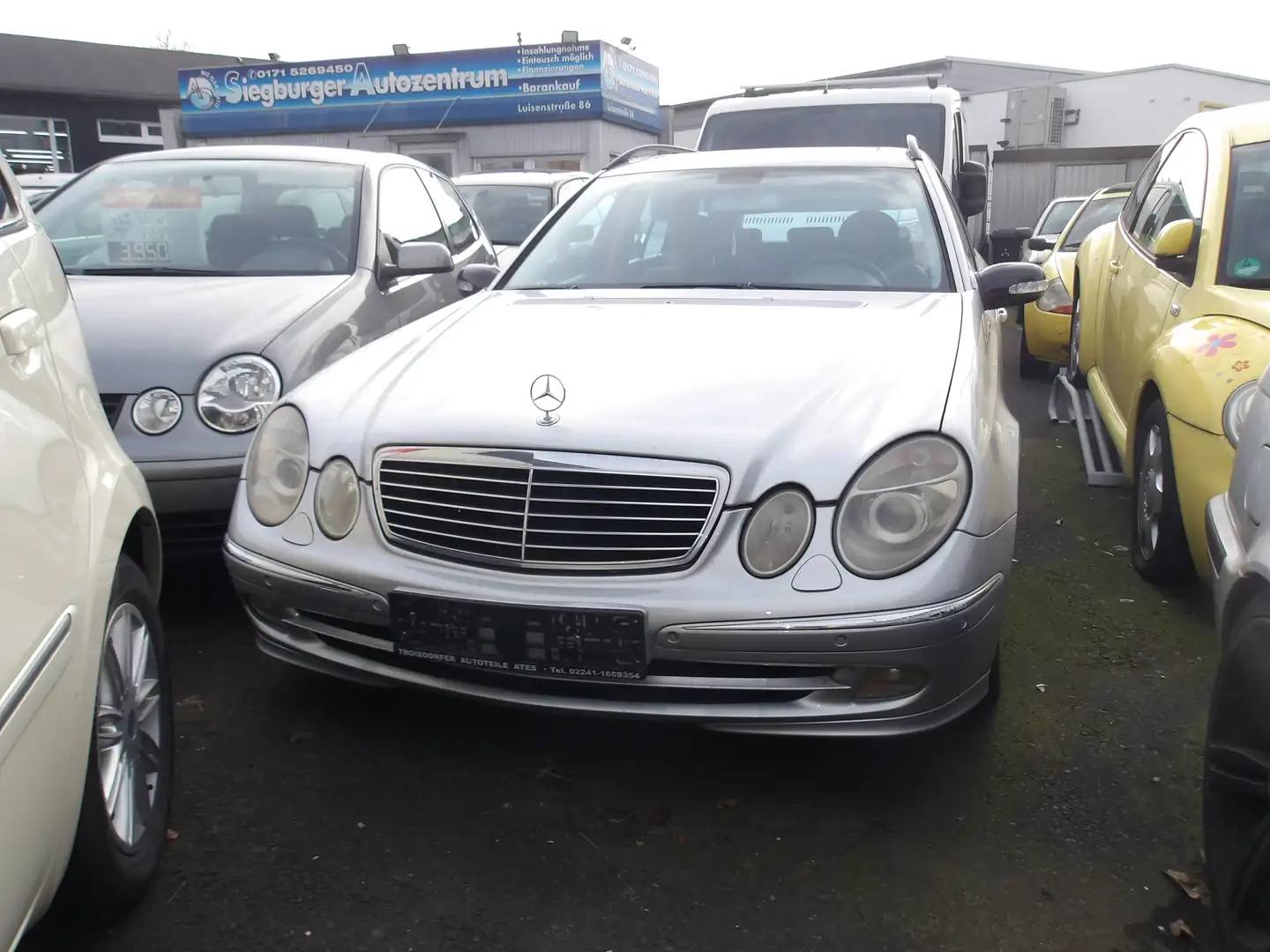 Mercedes-Benz E 270 T CDI Avantgarde zieht nicht richtig(voll fahrb. Silber - 2