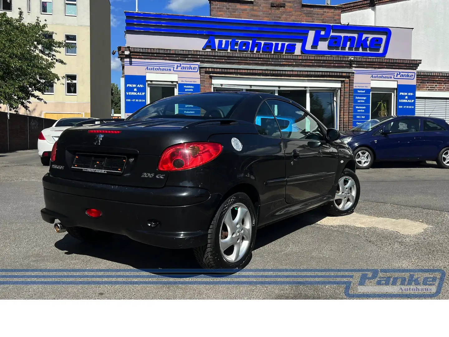 Peugeot 206 CC Filou*Allwetter*FensterE*ESP*LM* Negro - 2