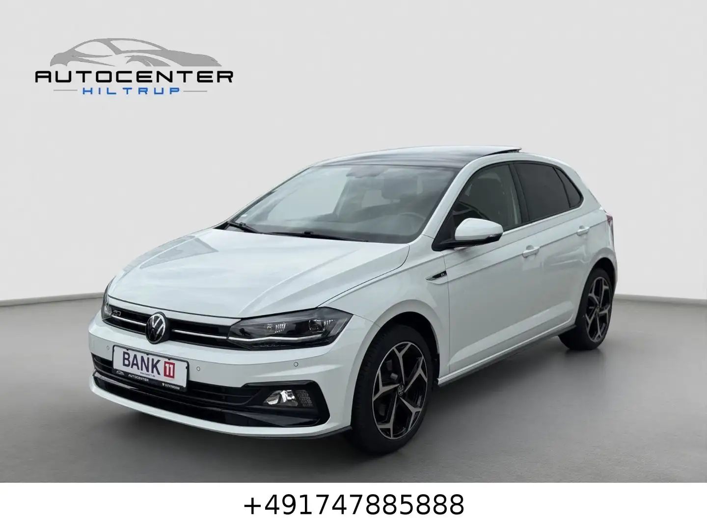 Volkswagen Polo VI/R-Line/1.Hand/Kamera/Navi/ACC/virtual/ Weiß - 1
