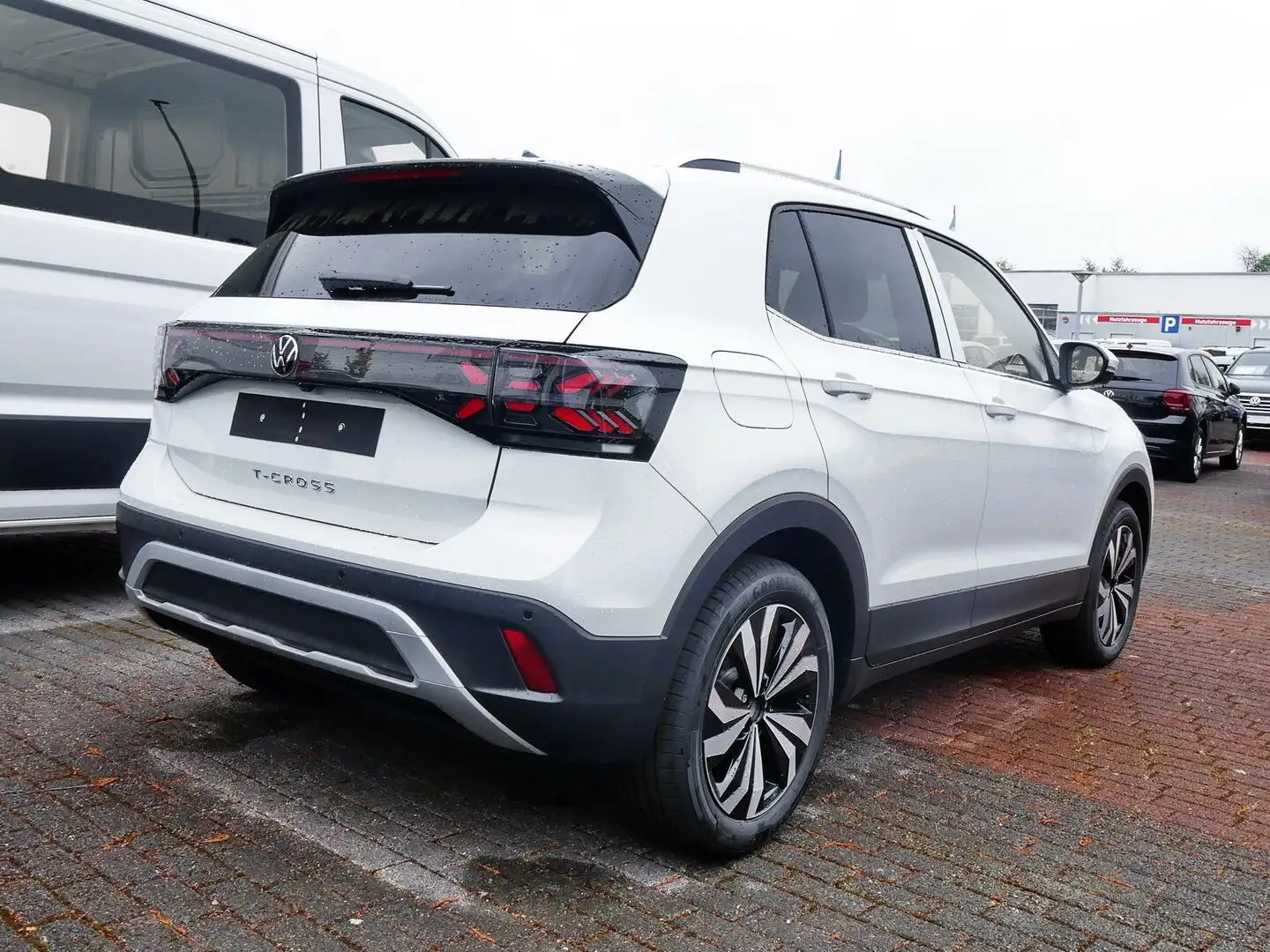 Volkswagen T-Cross Style 1.0 l TSI AHK,Rear View Blanc - 2