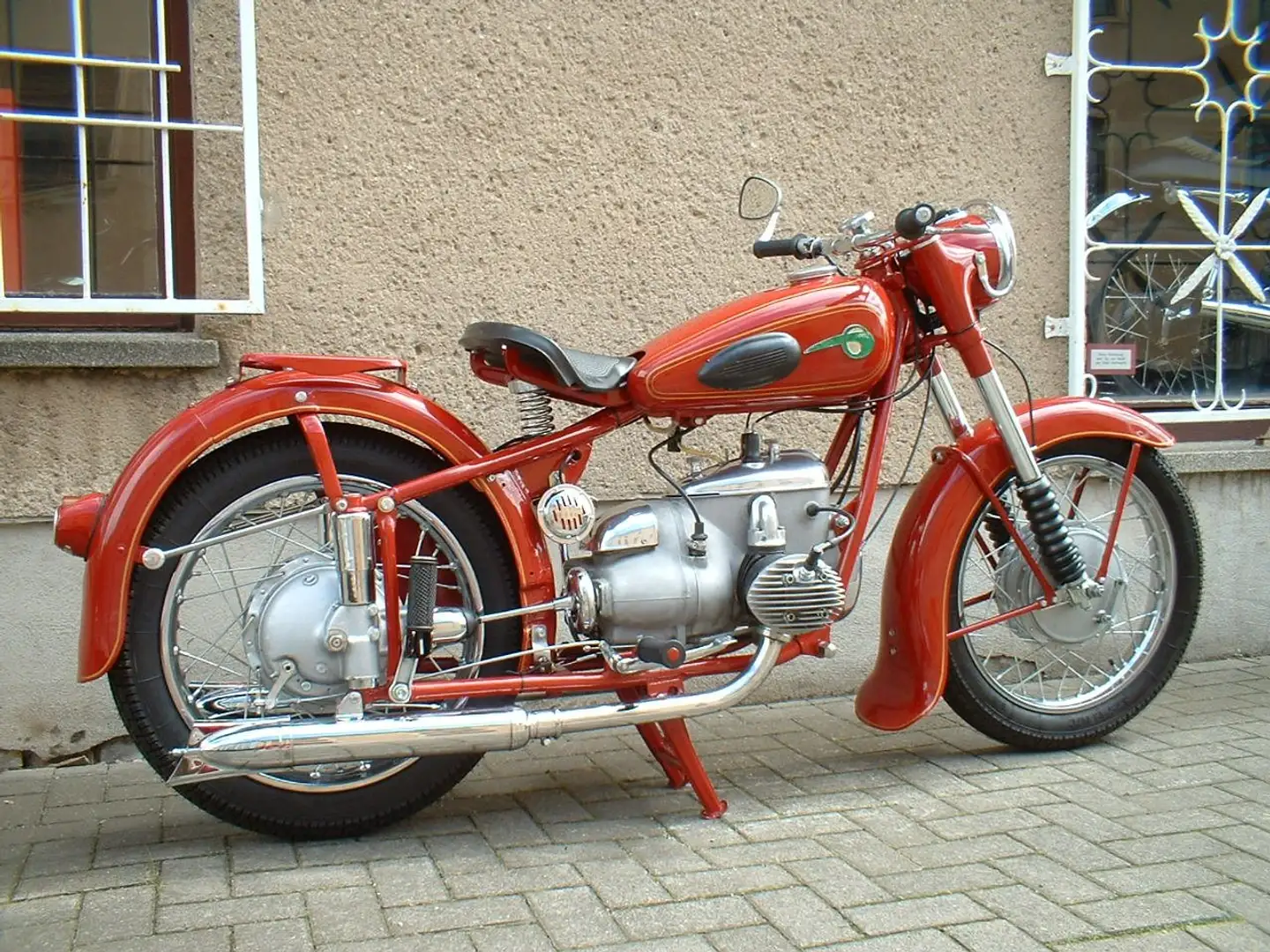 MZ BK 350 Baujahr 1958 - Komplettrestauration! Kırmızı - 2