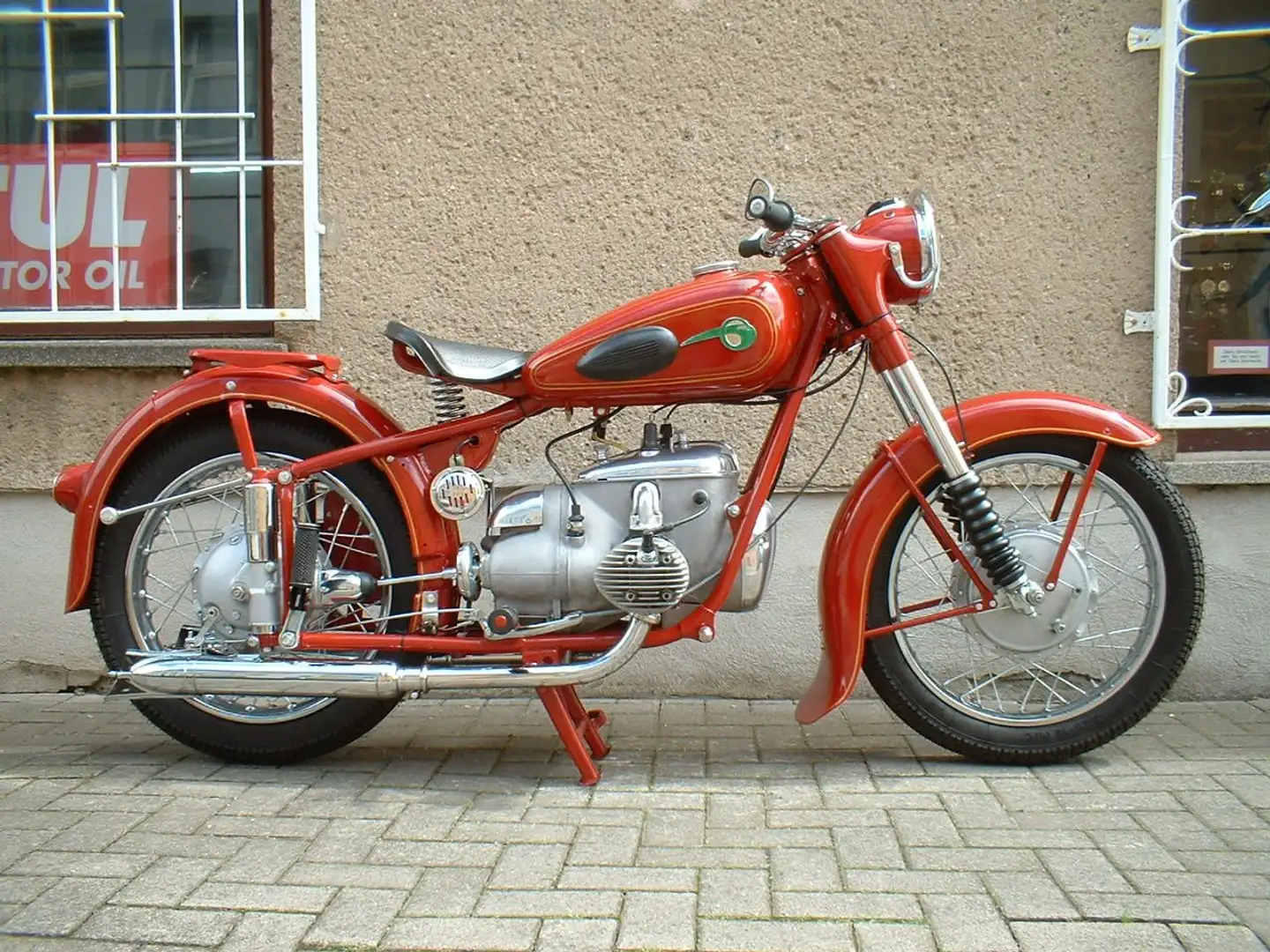 MZ BK 350 Baujahr 1958 - Komplettrestauration! Czerwony - 1