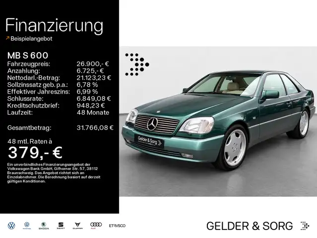 Mercedes-Benz S 600 Coupe V12 *Leder*SHZ*Standheizung*