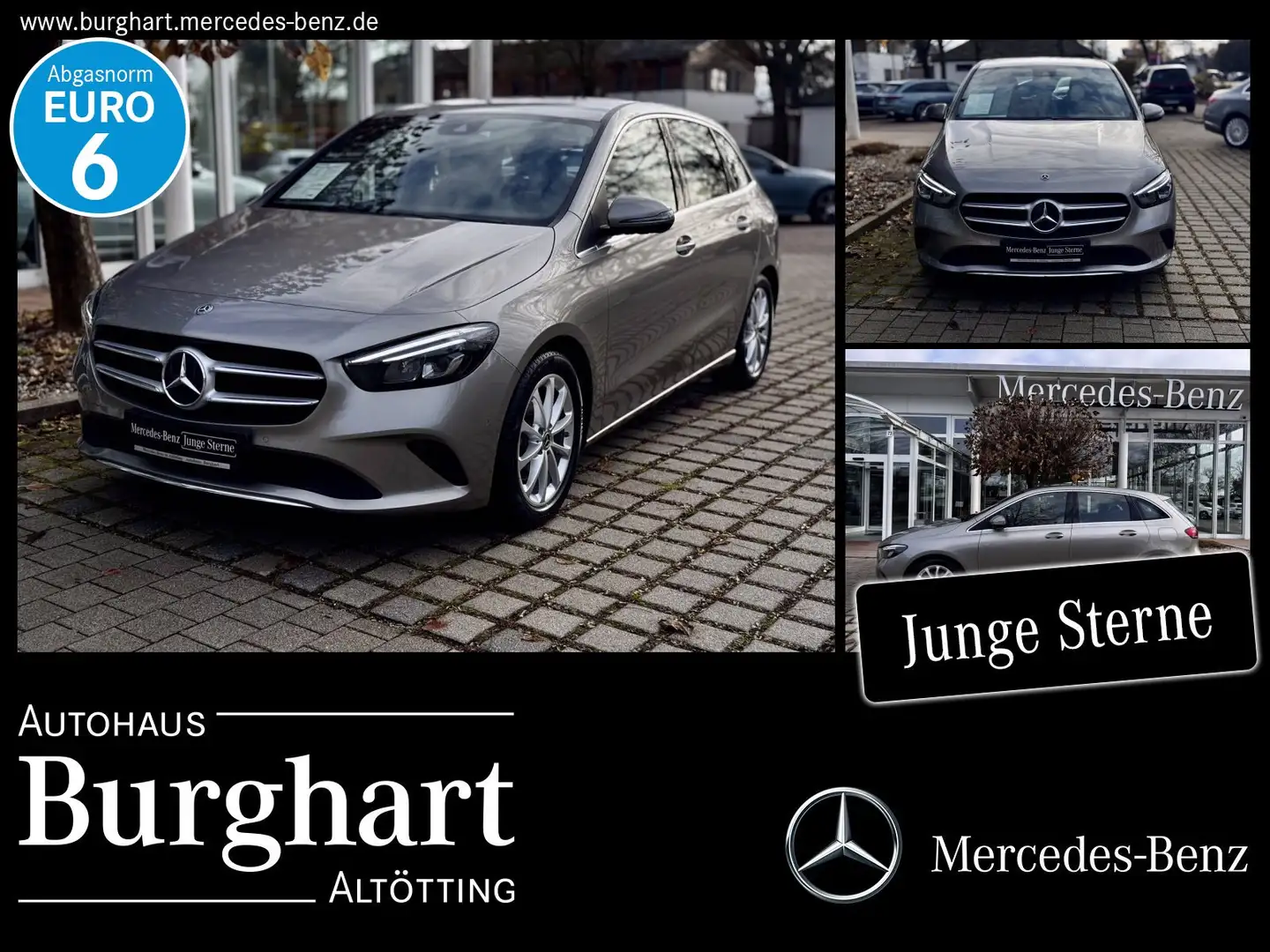 Mercedes-Benz B 200 B 200 Progressive Navi/Klima/LED/Park-Assist. Silber - 1