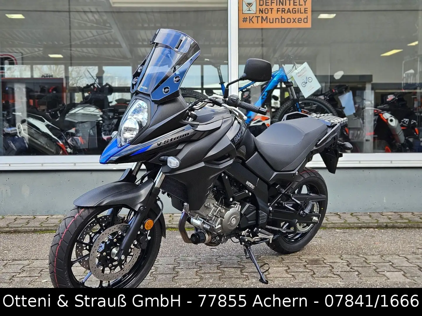 Suzuki DL 650*Touring Scheibe*Hauptständer*AKTION* Schwarz - 2
