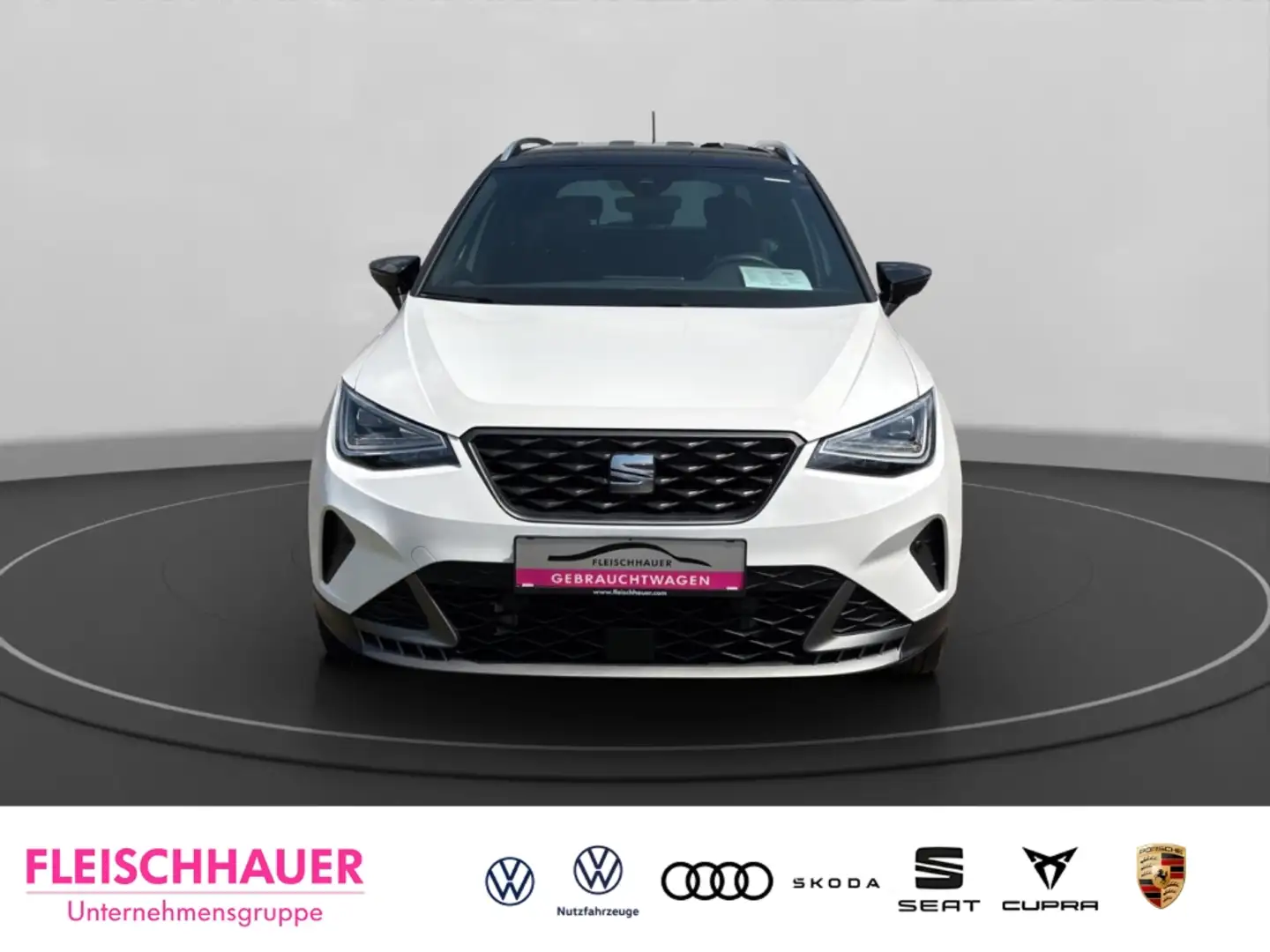 SEAT Arona FR TSI 1.0 FR DSG+SHZ+LED+KAMERA+DAB Weiß - 2