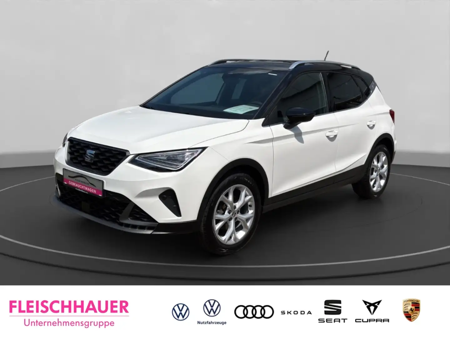 SEAT Arona FR TSI 1.0 FR DSG+SHZ+LED+KAMERA+DAB Weiß - 1