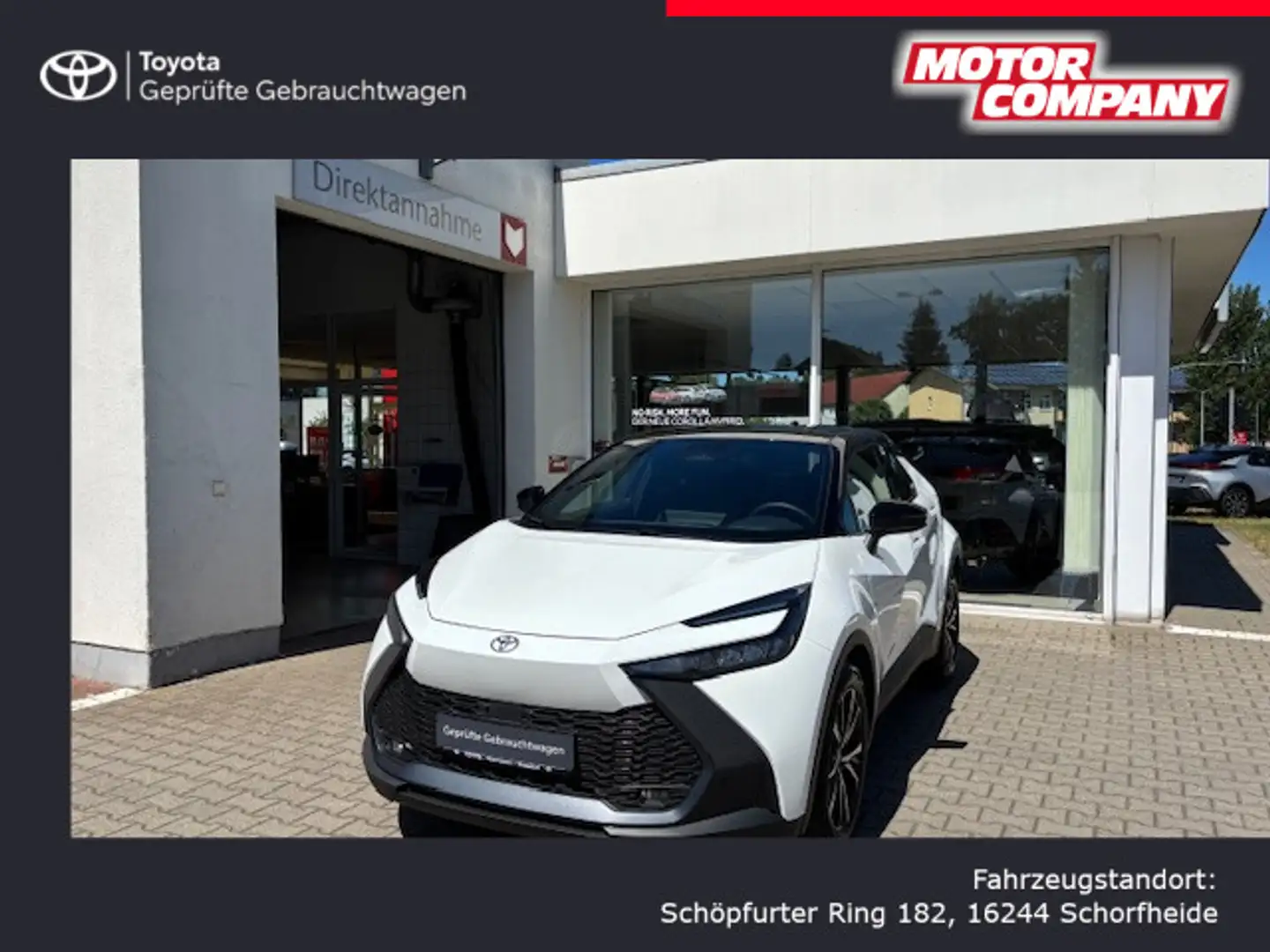 Toyota C-HR 1,8 Hybrid Automatik 5Trg. 4x2 Teamplayer Ausstatt Wit - 1