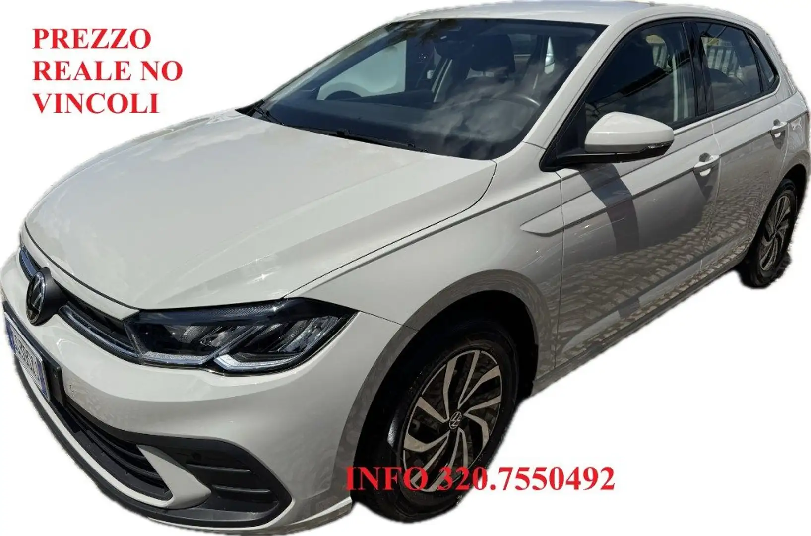 Volkswagen Polo 1.0 TSI Life AZIENDALE CERTIFICATA VW NO VINCOLI Beige - 1