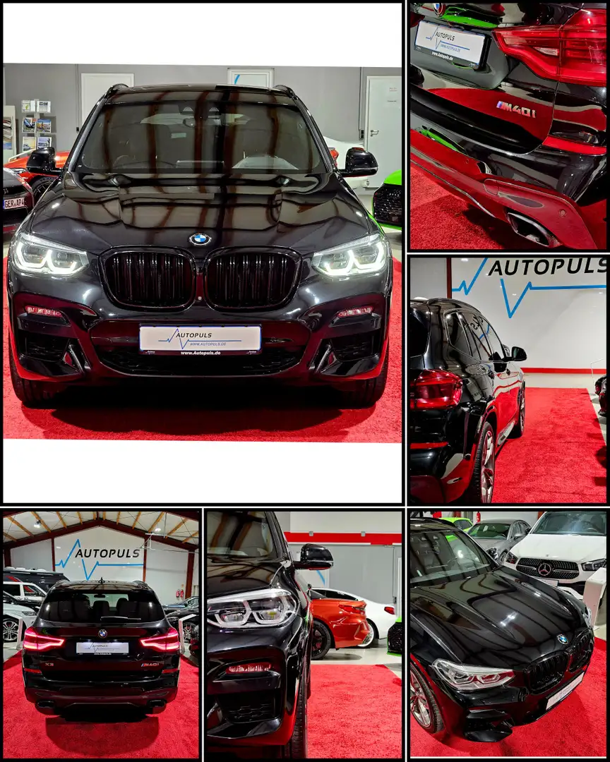 BMW X3 M Panorama*LED*KeylessGo*TEMPOMAT*360 Grad Zwart - 2