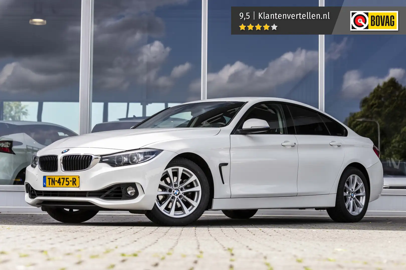 BMW 418 4-serie Gran Coupé 418i High Executive | Trekhaak Weiß - 1