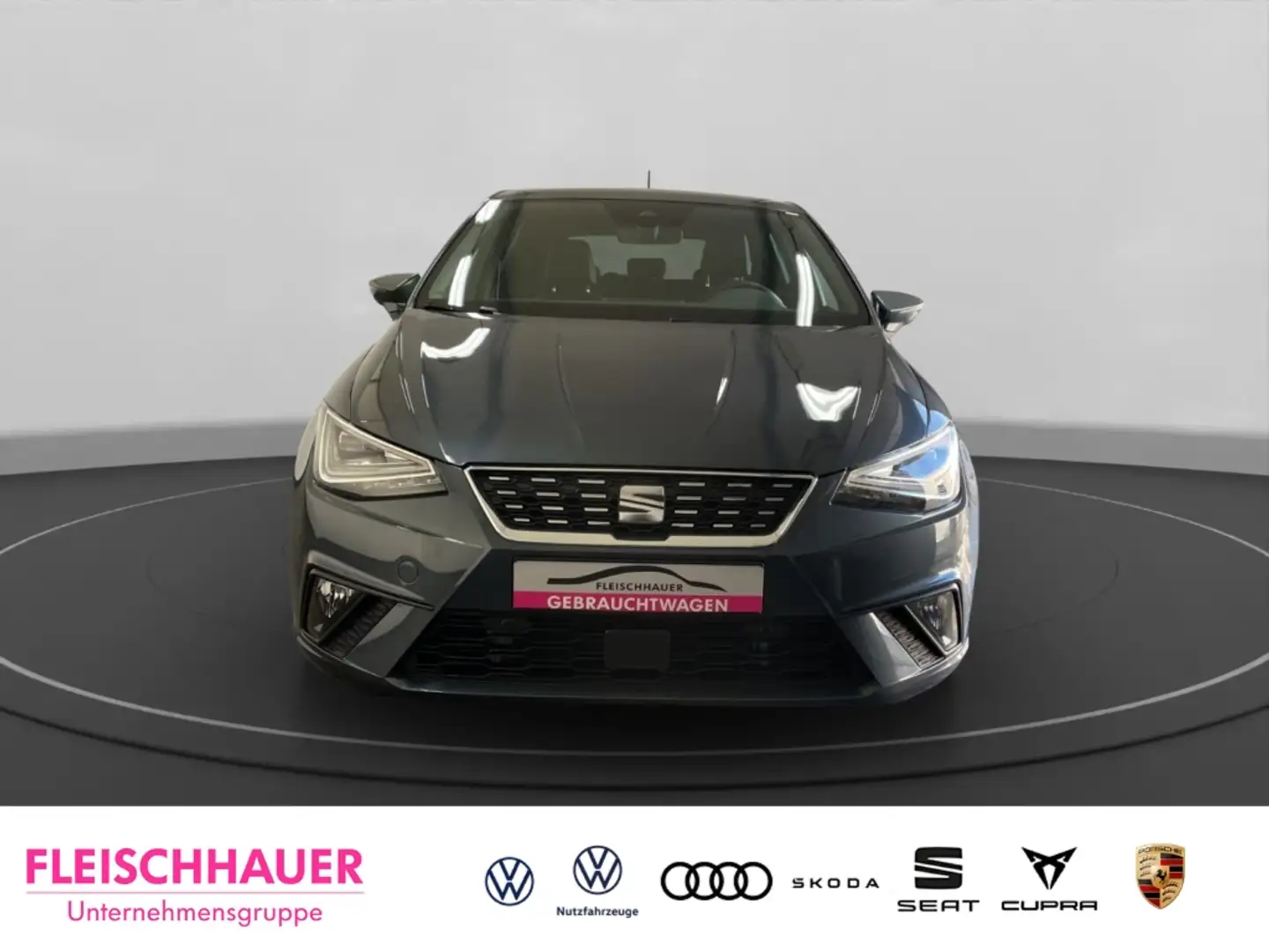 SEAT Ibiza 1,0 TSI XCellence LED Navi Tel.-Vorb. DAB CarPlay Grau - 2