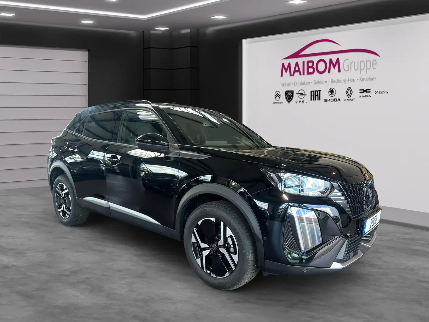 Peugeot 2008 Hybrid 145 e-DCS6 Allure Чорний - 2