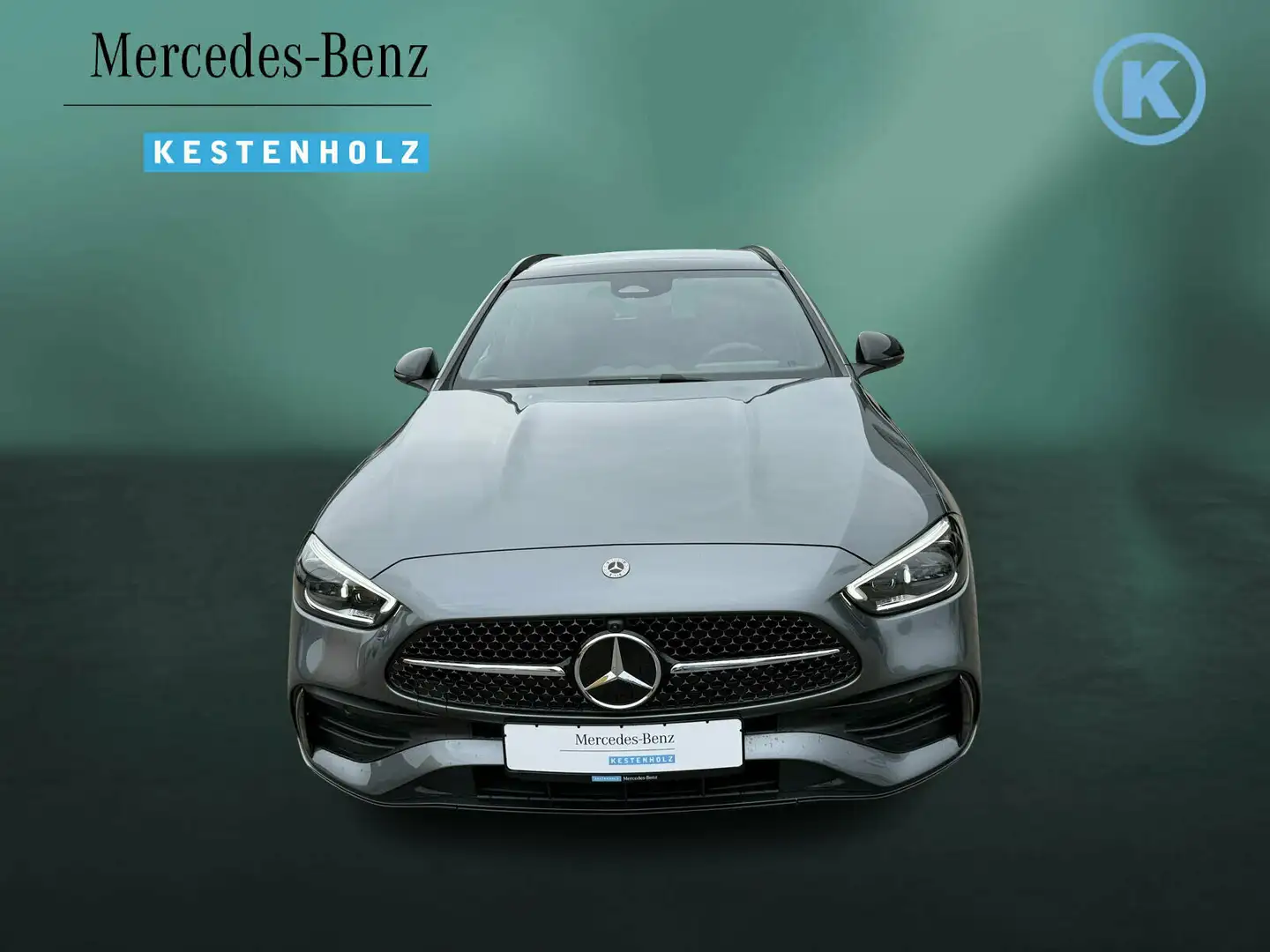 Mercedes-Benz C 220 C 220 d T AMG+DISTRON+PANO+360°+AHK+BURMES+NIGHT Grau - 2