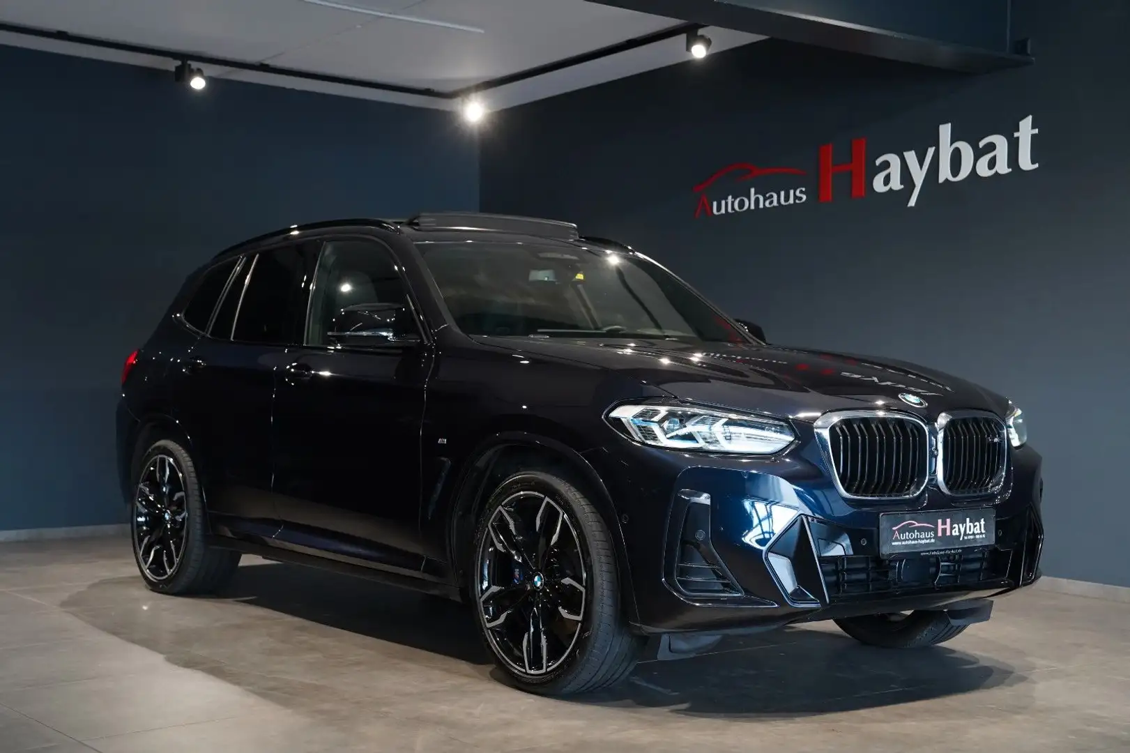 BMW X3 M40d LCProf-Laser-360-ACC-Pano-AHK-HUD-M Sitz Czarny - 1