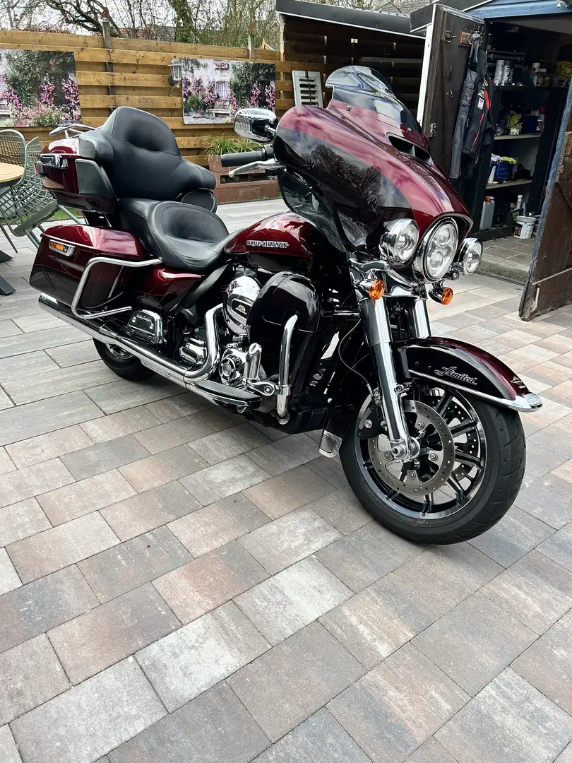 Harley-Davidson Electra Glide FLHTK ultra limited Roşu - 1