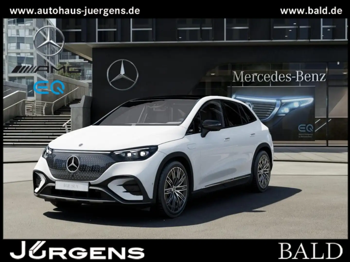 Mercedes-Benz EQE SUV EQE 350+ SUV AMG-Sport/Pano/Burm/HA-Lenkung/Airm Weiß - 1