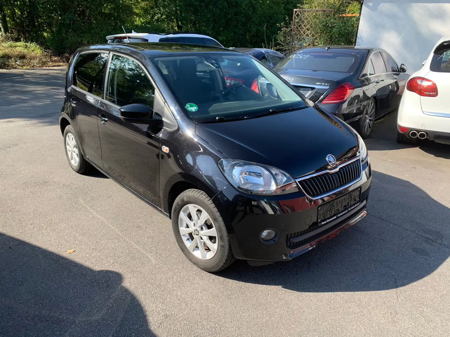 Skoda Citigo Elegance*INSPNEU*NAVI*PDC*ALU*PANO*SHZ*8FACH*AUX* Schwarz - 2