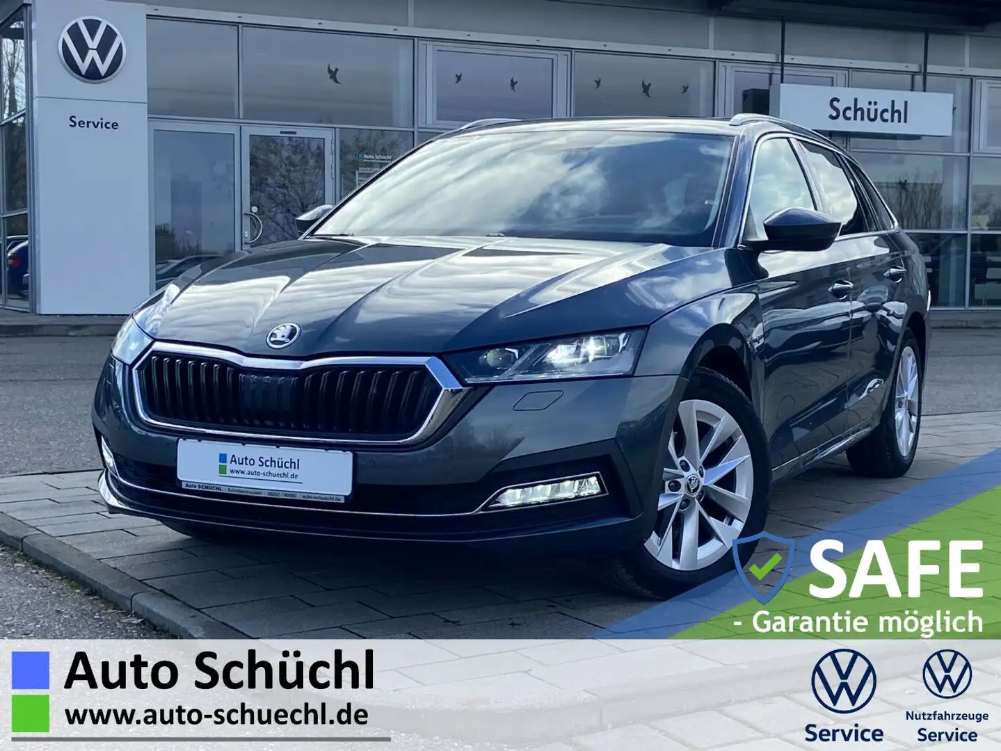 Skoda Octavia Combi 2.0 TDI DSG Style 17"+EL.HECK+NAVI Grau - 1
