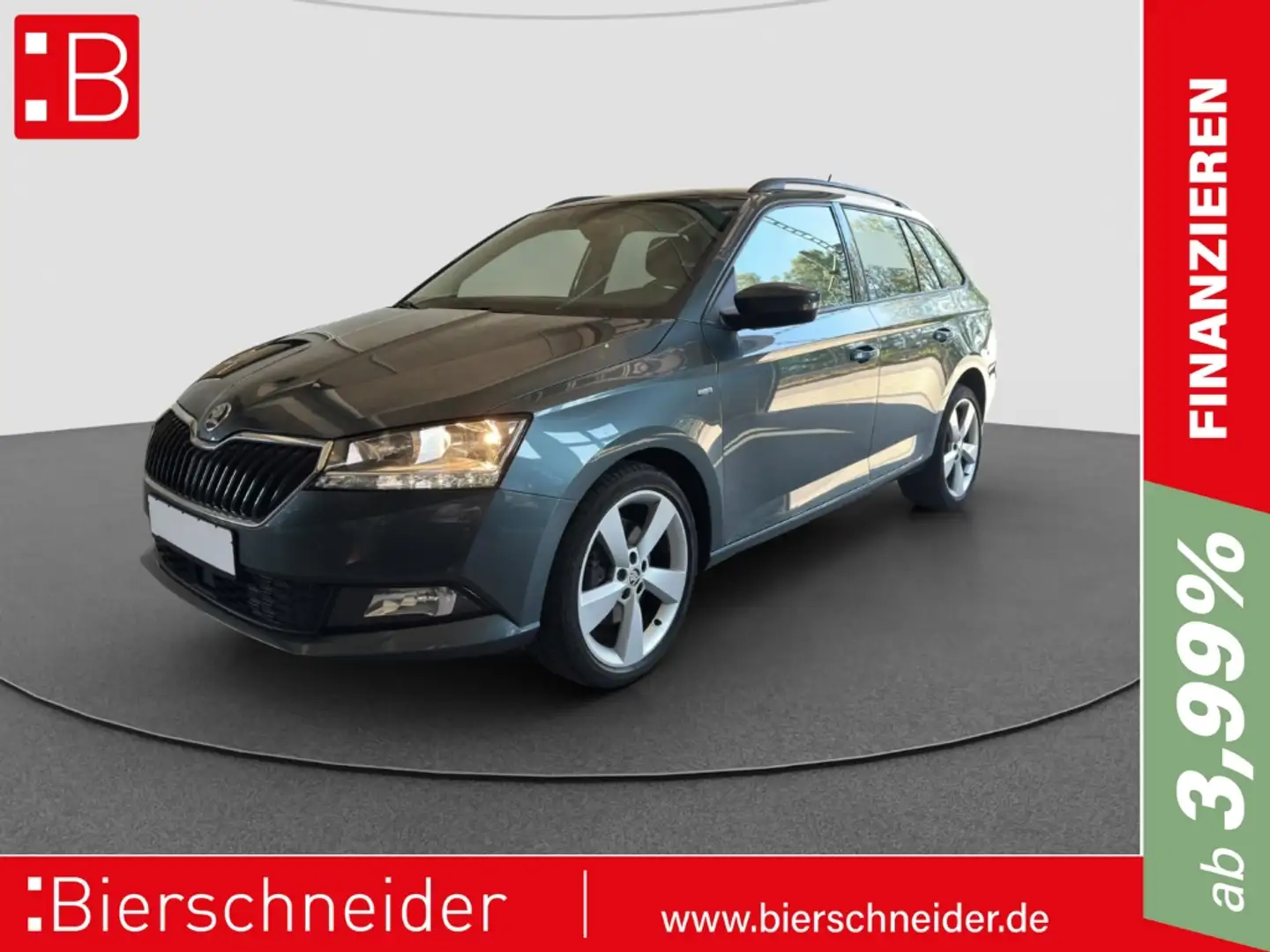 Skoda Fabia Combi 1.0 TSI Drive 125 Best Of ACC SHZ LINK DAB Szary - 1