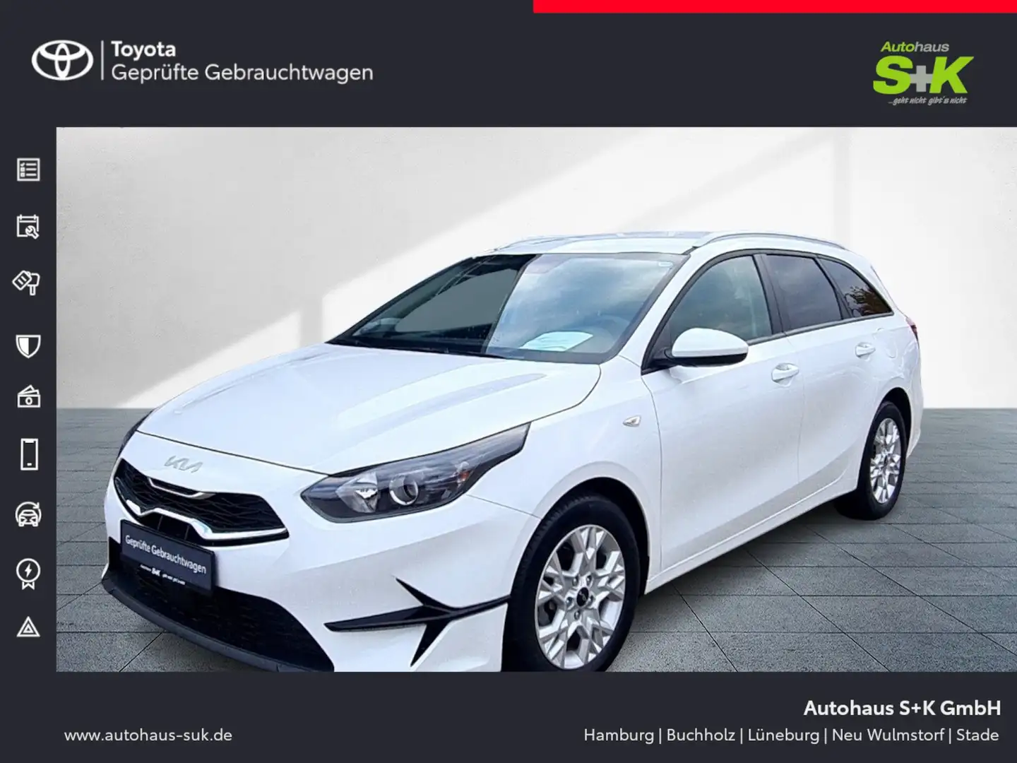 Kia Ceed / cee'd Ceed Prestige*Carplay*Sitz+Lenkradheizung Weiß - 1