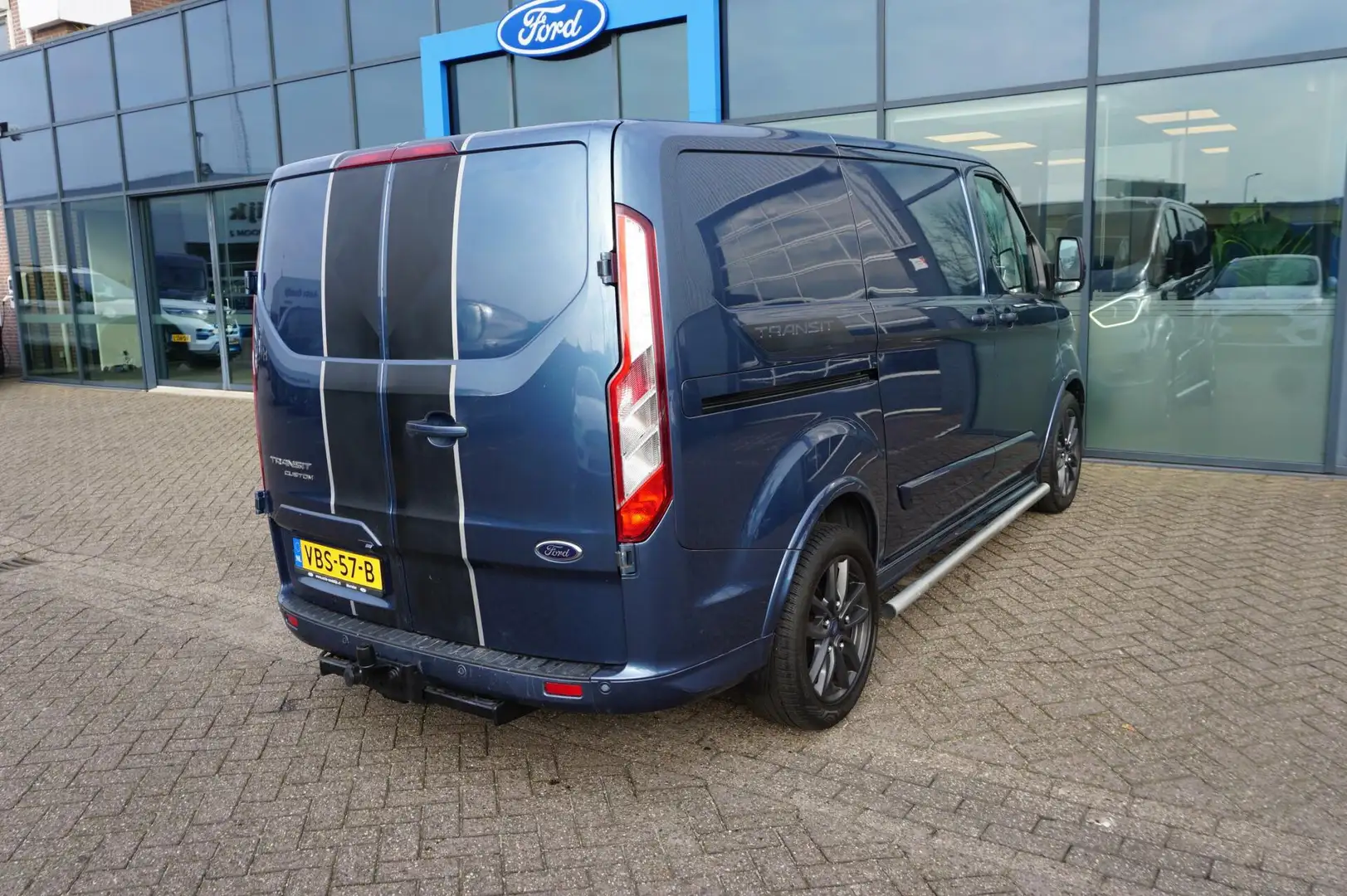 Ford Transit Custom 290 2.0 TDCI L1H1 Sport 185PK Automaat Trekhaak NI Blauw - 2