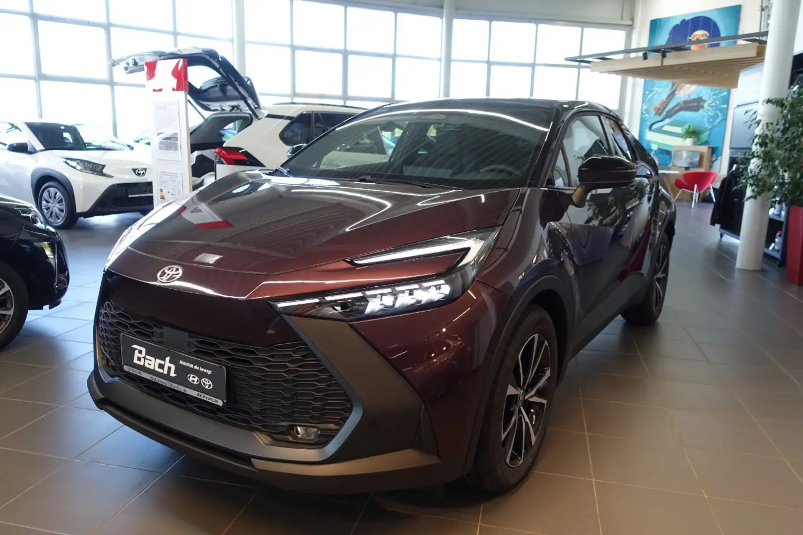 Toyota C-HR - 2.0 l Plugin 4x2  Team Deutschlan Violett - 2