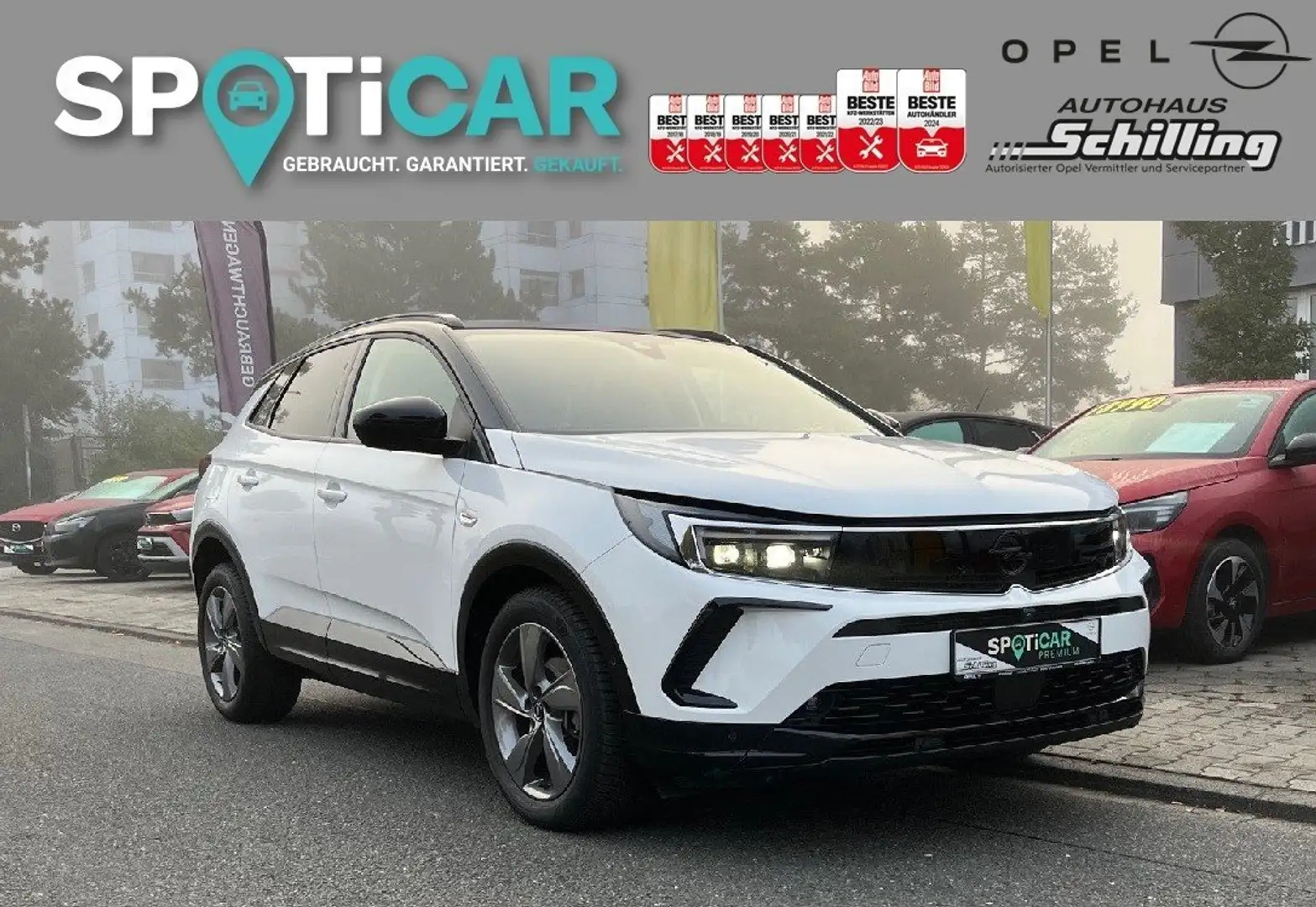 Opel Grandland 1.2 Turbo GS NAVI Winterpaket LED-Matrixlicht Weiß - 1