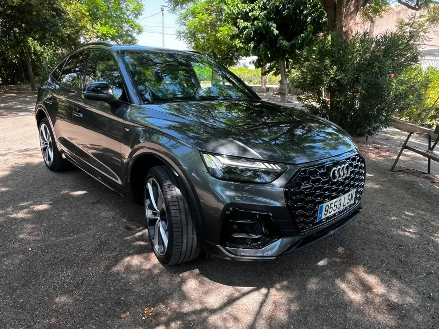 Audi Q5 40 TDI quattro-ultra S line S tronic 150kW Gris - 2