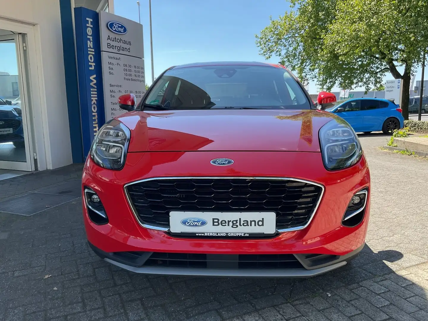 Ford Puma Titanium X LED*B&O*Ke*SHZ*RLS*GRA*PDC*NAVI* Rouge - 2