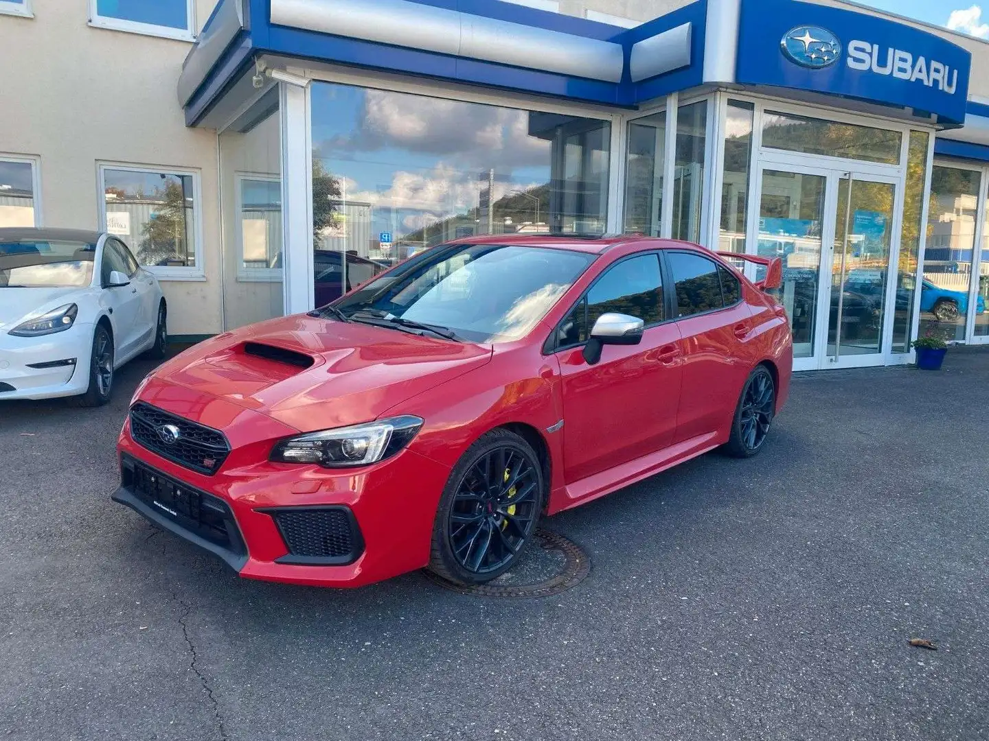 Subaru Impreza WRX STI Sport 1. Hand Top Rouge - 1