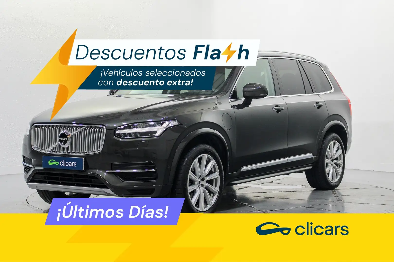 Volvo XC90 T8 Twin Inscription Premium Edition AWD 390 Gris - 1