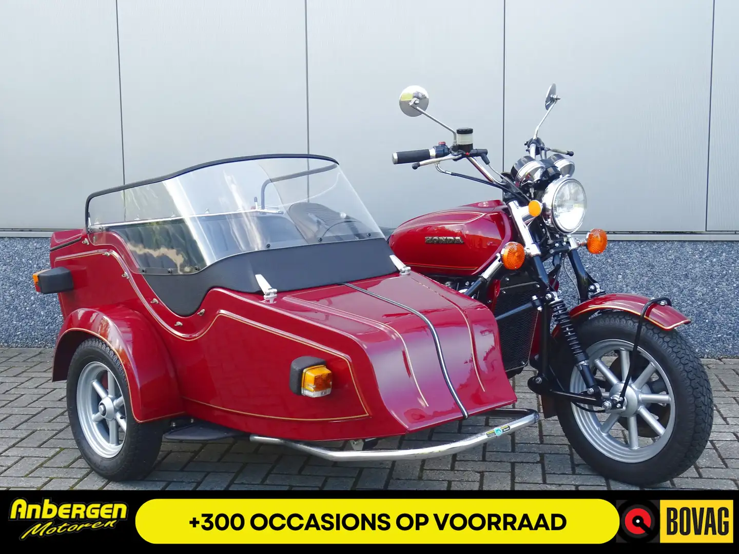 Honda GL 1000 GOLD WING ZIJSPAN Rood - 1