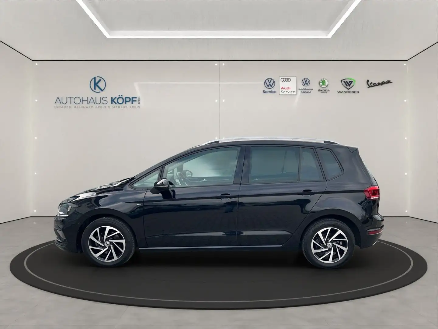 Volkswagen Golf Sportsvan Join 1.5TSI DSG*ACC*Navi Zwart - 2