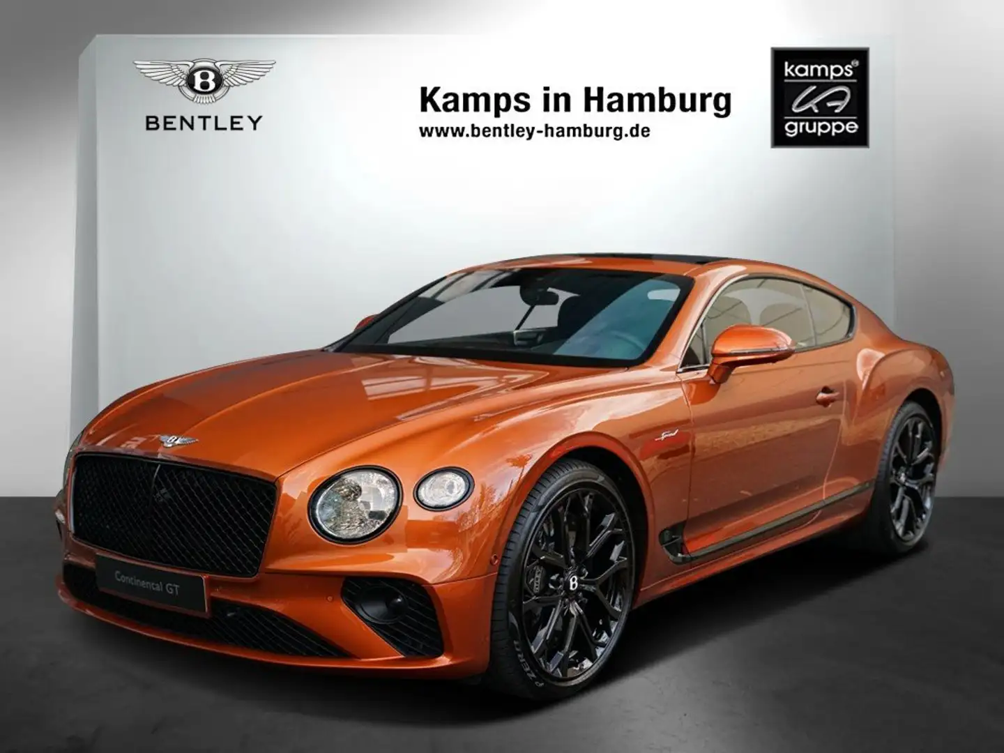 Bentley Continental GT Speed W12 Mandarin Hide Mulliner Orange - 1