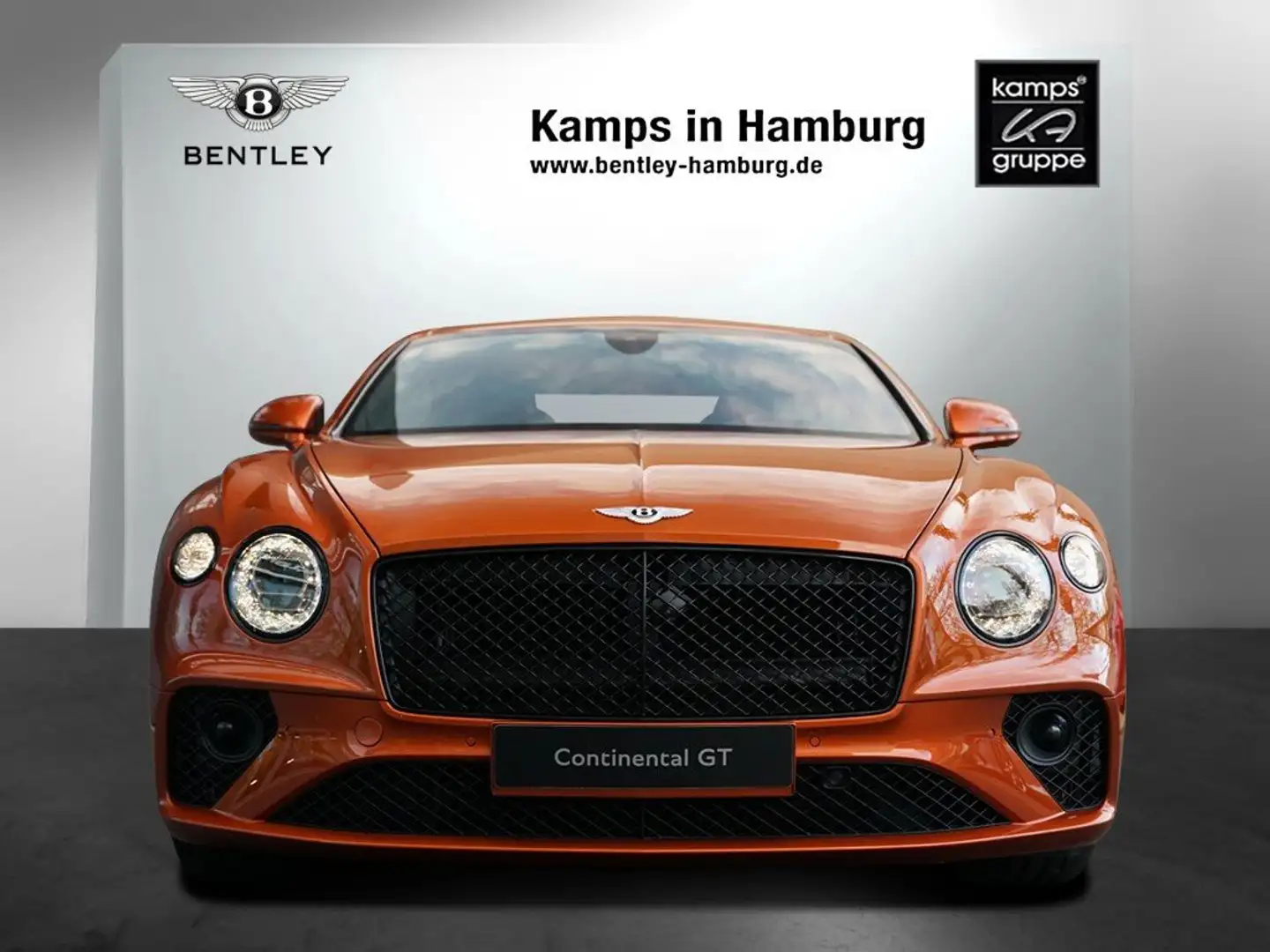 Bentley Continental GT Speed W12 Mandarin Hide Mulliner Portocaliu - 2