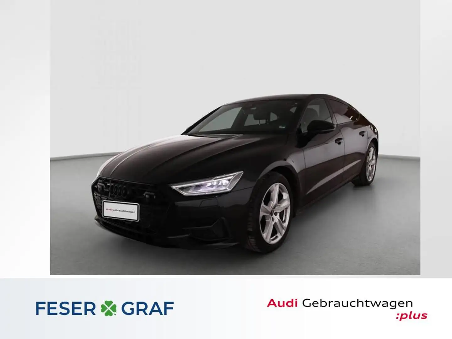 Audi A7 Sportback 50 TDI HUD 360° AHK ACC Keyless Schwarz - 1