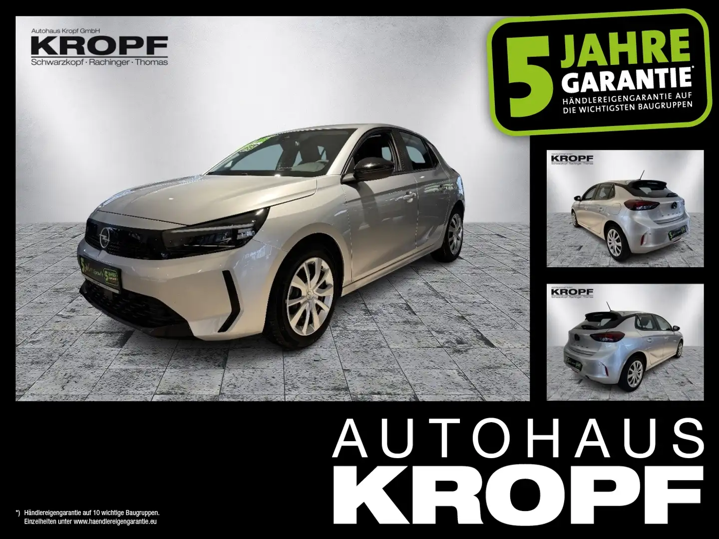 Opel Corsa F 1.2 Turbo Edition FLA LED SpurH Grau - 1