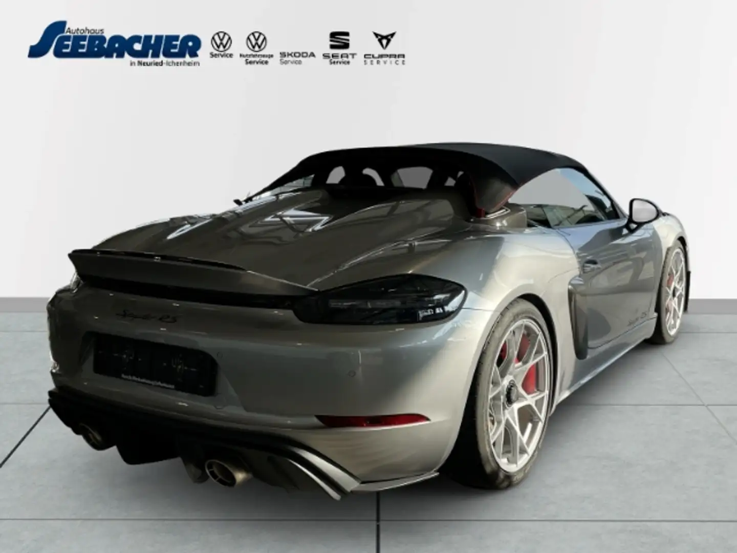 Porsche 718 Spyder Boxster RS 368kW/500PS *Weissach-Paket Plateado - 2