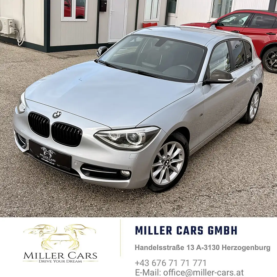 BMW 118 i M -Aut. Österreich-Paket *neue Service* Grau - 2