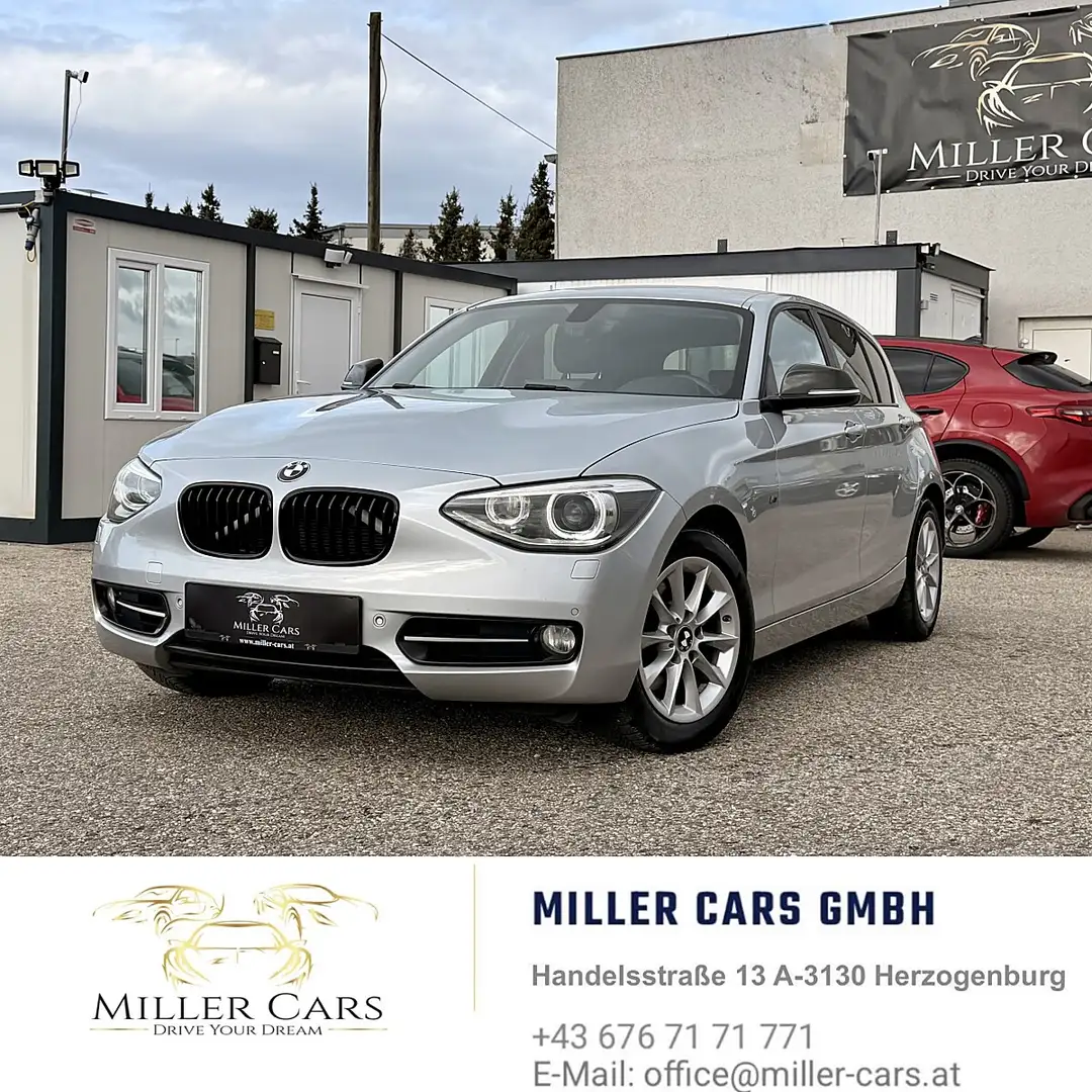 BMW 118 i M -Aut. Österreich-Paket *neues Pickerl + Ser... Grau - 1