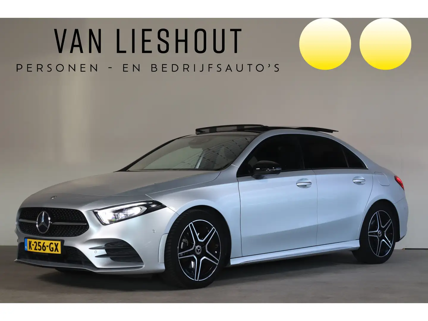 Mercedes-Benz A 200 Business Solution AMG NL-Auto!! Sfeerverl. I Matri Grijs - 1