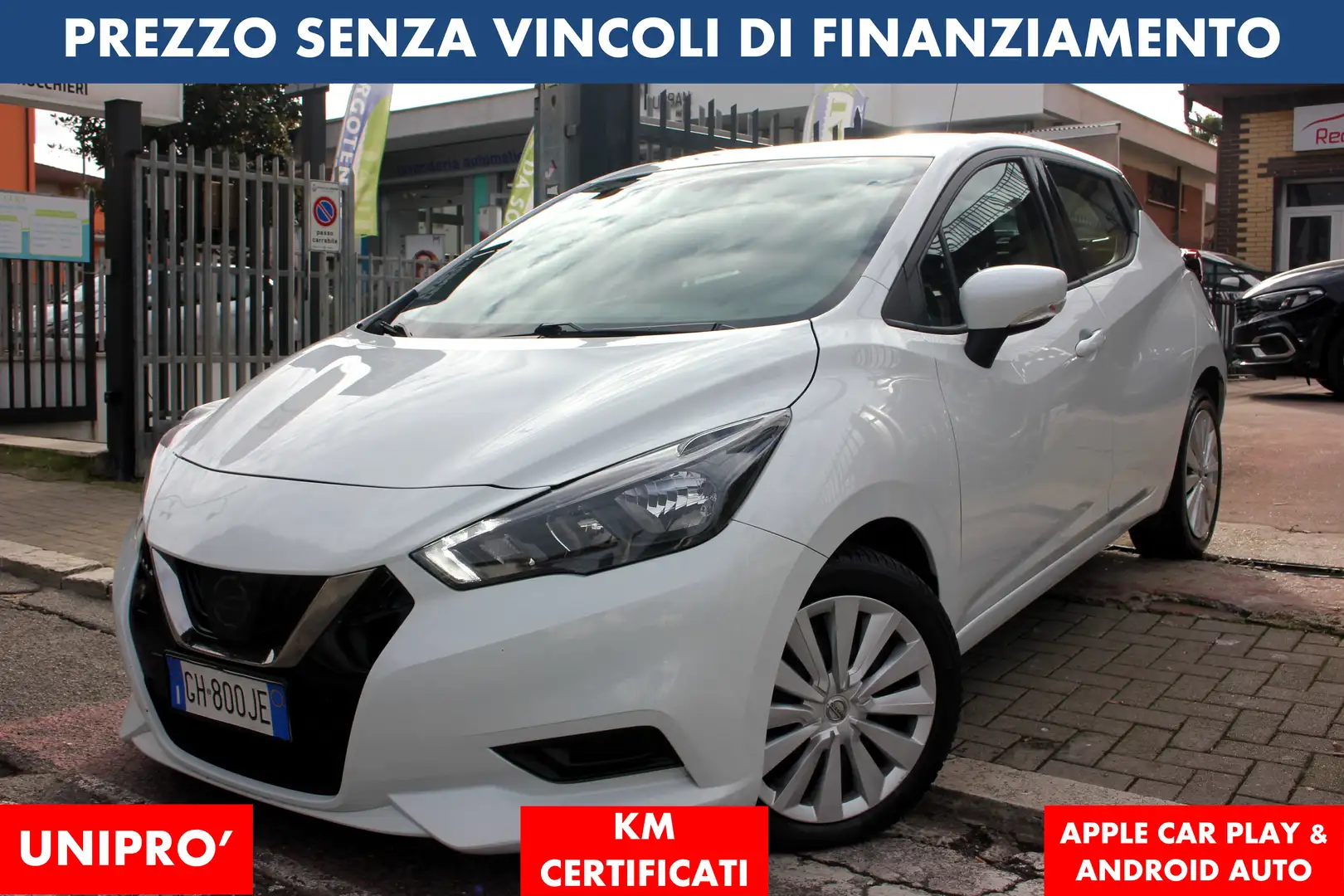 Nissan Micra *PREZZO VERO* 1.0 IG-T 92 CV UNIPRO KM CERTIFICATI - 1
