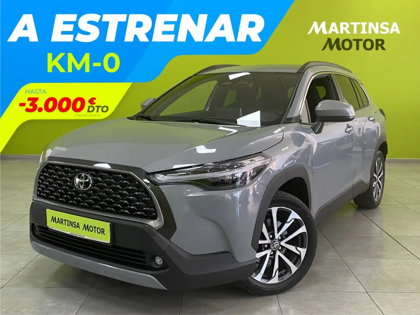 Toyota Corolla Cross Hybrid 2.0 Style Plus Gris - 1