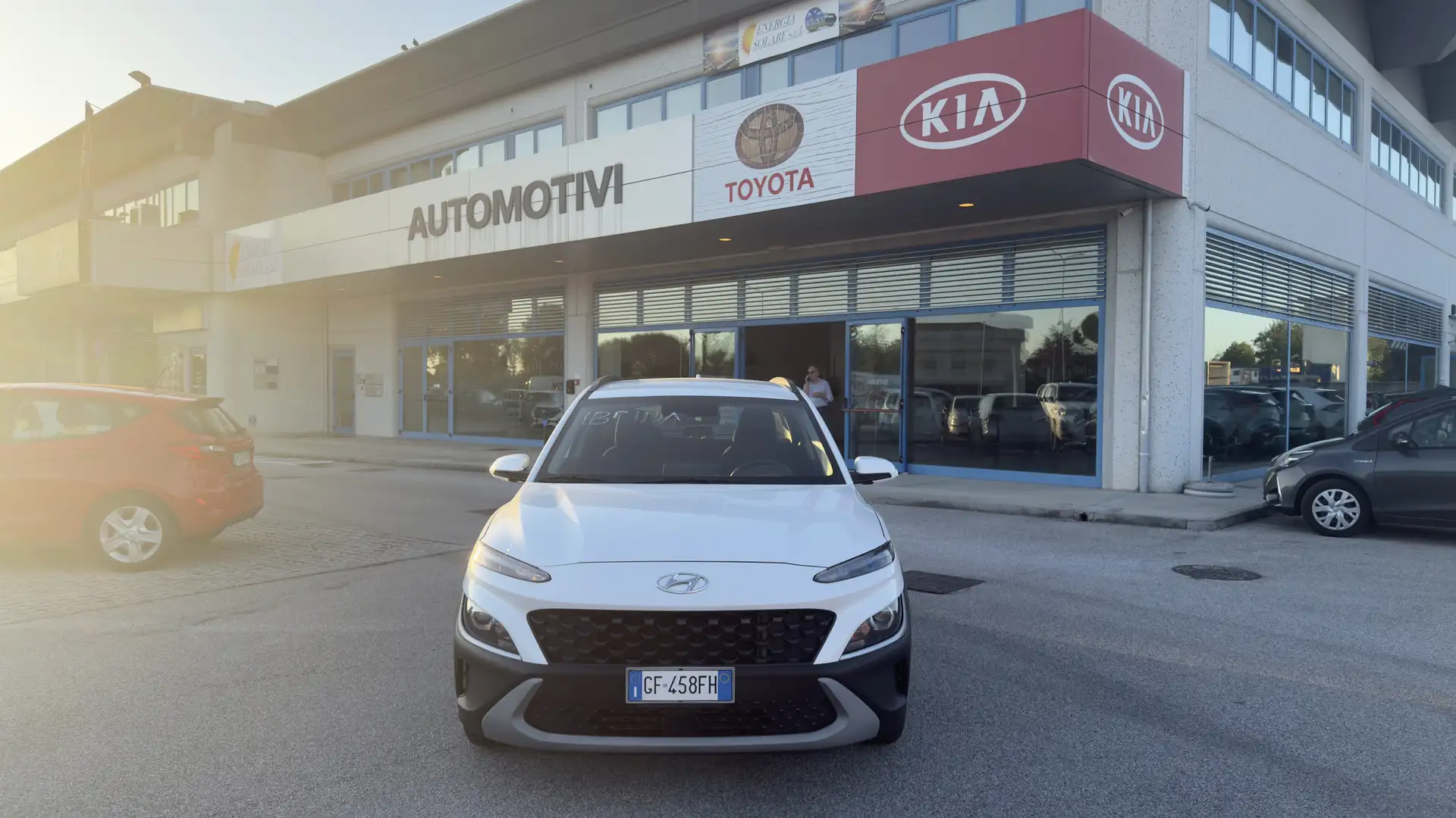 Hyundai KONA Kona I 2021 1.6 crdi 48V Xtech 2wd 136cv imt Bianco - 1