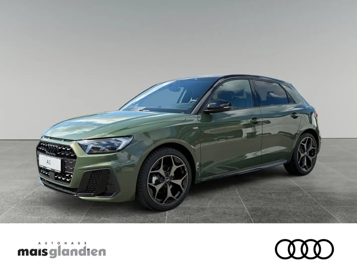 Audi A1 Sportback 35 TFSI 2x S line plus Navi+ Kamera Grün - 1