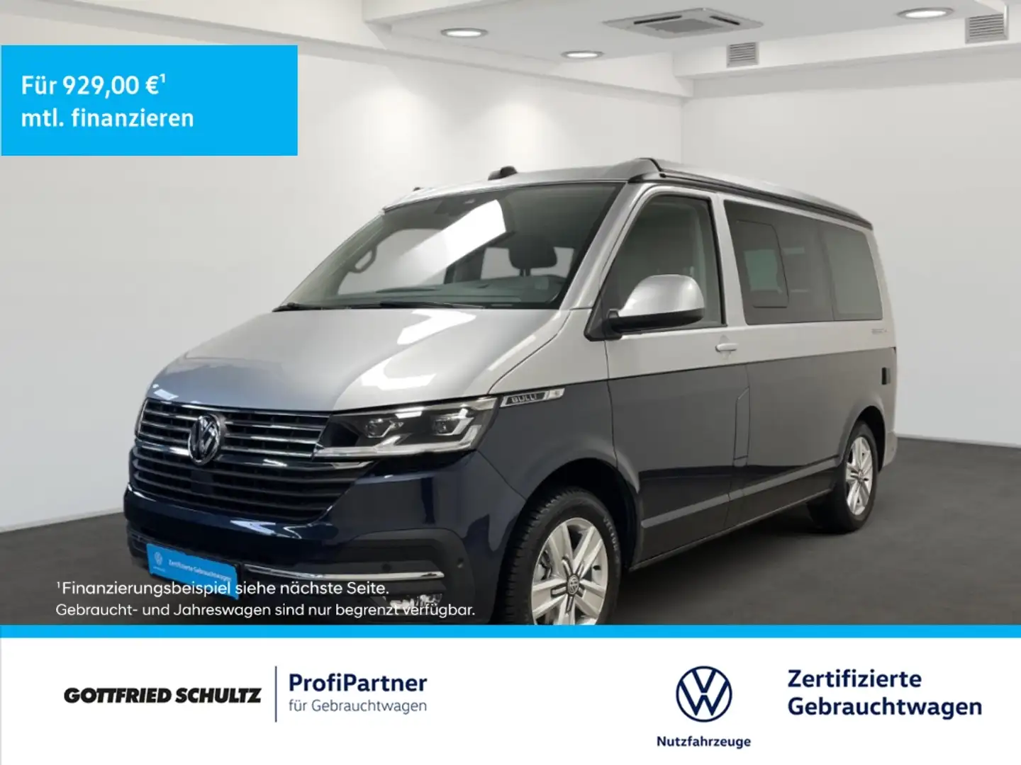 Volkswagen T6.1 California 2.0 TDI DSG Beach Anhängekupplung Silber - 1