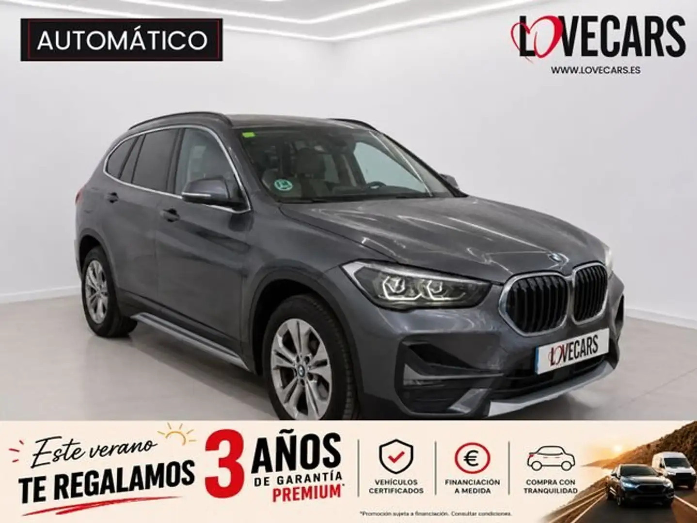 BMW X1 sDrive18dA Corporate Gris - 1